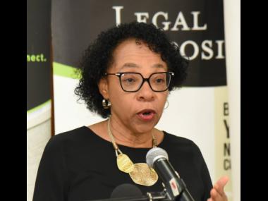 Joy Douglas, chair, board of management, National Library of Jamaica.