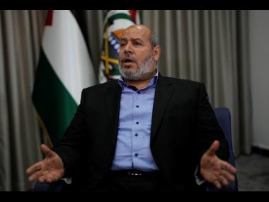 Khalil al-Hayya, a high-ranking Hamas official who has represented the Palestinian militant group in negotiations for a ceasefire and hostage exchange deal.