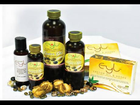 Some of the products made by EYL, a Jamaican brand.