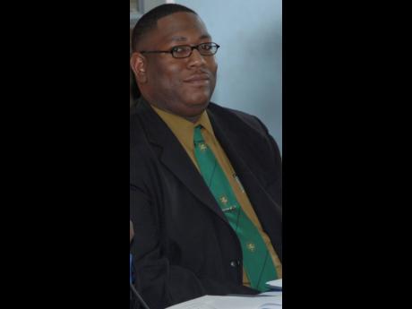 Calvin Rowe, acting principal of Calabar High in the absence of Albert Corcho.