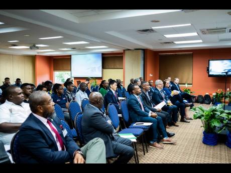 Participants at the regional seminar on energy challenges, nuclear technology, safety and regulation in the Caribbean.