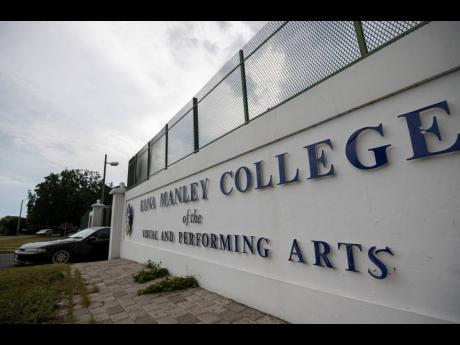 The Edna Manley College of the Visual and Performing Arts, located on Arthur Wint Drive in Kingston.