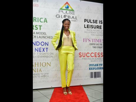 Safia at the launch of Pulse Global held recently at the Palace Cineplex, Sovereign Centre on Hope Road.