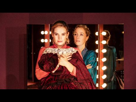 Gillian Anderson and Lilly James are the faces of jealousy and ambition in National Theatre Live’s ‘All About Eve’.
