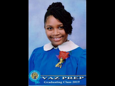 Amanda Levy, Vaz Preparatory School’s top female PEP scholar for the year