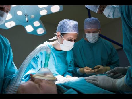 Doctors have been forced to use their personal headlights to perform surgeries.