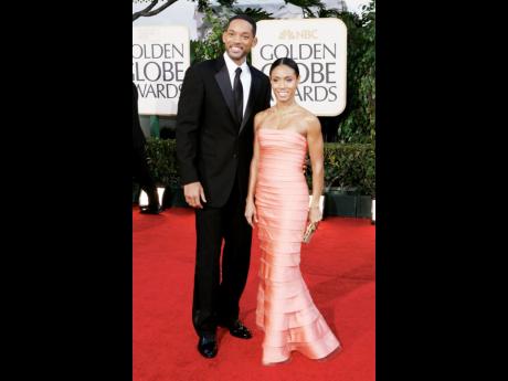 Actors Will Smith (left) and Jada Pinkett Smith. 
