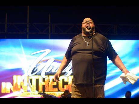 Fred Hammond performs at Unity in the City.