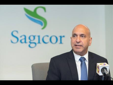 Christopher Zacca, president and chief executive officer, Sagicor Group Jamaica. 