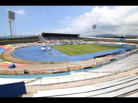 A view of the National Stadium. 