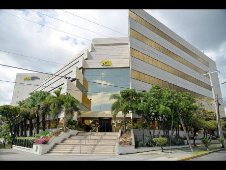 The headquarters of NCB Financial Group, parent company for National Commercial Bank, at Trafalgar Road, New Kingston.
