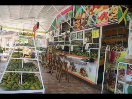 Alphonso Foster’s Fruits Gallery located on Caledonia Road, Mandeville.
