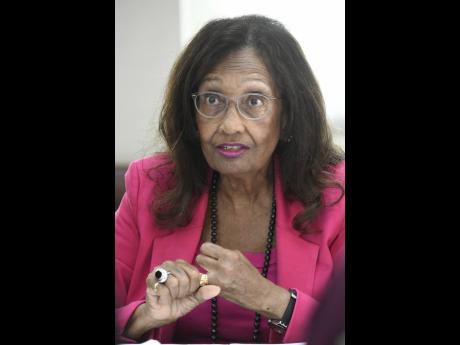 Dorothy Pine-McLarty, former chairman of the Electoral Commission of Jamaica.