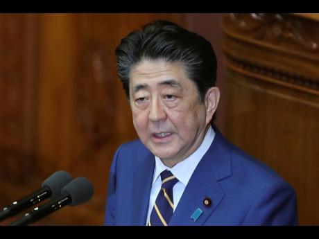 Japanese Prime Minister Shinzo Abe.  
