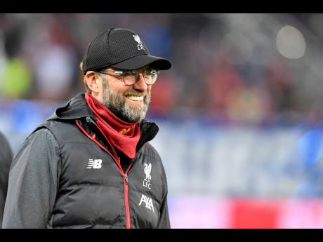Liverpool’s manager Jurgen Klopp. 