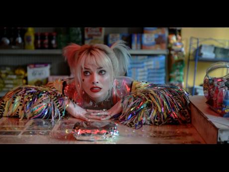  Margot Robbie in a scene from Birds of Prey.