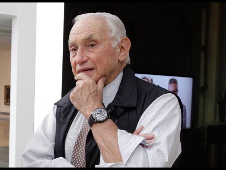 AP 
This September 19, 2014 file photo shows retail mogul Leslie Wexner at the Wexner Center for the Arts in Columbus, Ohio. 