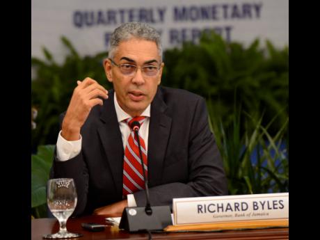 Ian Allen/Photographer 
Governor of the Bank of Jamaica, Richard Byles.