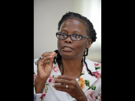 Carmen Johnson, president of the Nurses Association of Jamaica.