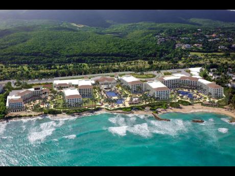 The Hyatt Ziva and Hyatt Zilara hotels operated by Playa Resorts at Rose Hall, Montego Bay.