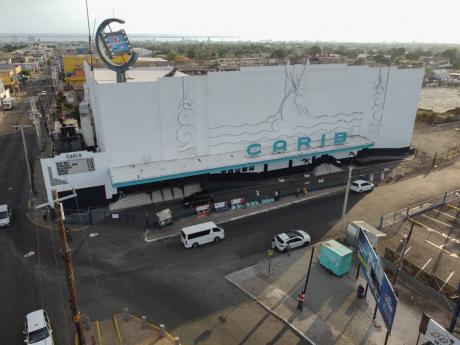 Palace Amusement’s cinema, Carib 5, at Cross Roads, Kingston.