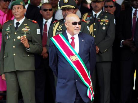 Suriname President Desire ‘Desi’ Delano Bouterse. 