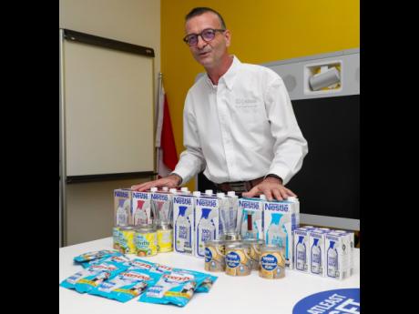 Daniel Caron, country manager, Nestlé Jamaica Limited, speaks about the company’s plans to supply milk products to regional markets.