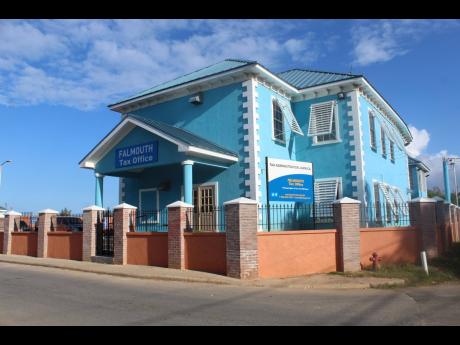 File 
The Tax Administration Jamaica’s revenue centre in Falmouth, Trelawny. The tax department has got mostly positive reviews from small businesses about its online services.