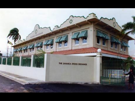Headquarters of the Jamaica Stock Exchange, Harbour Street, Kingston.