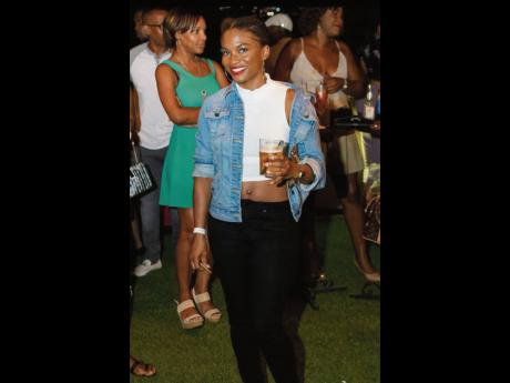 Arielle Beckles is in high spirits as she anticipates the electrifying performances. 