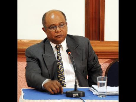 This 2011 file photo shows former Managing Director of Thermo- Plastics Jamaica and Plas Pak, Jean-Marie Desulme, at the hearings into Finsac.