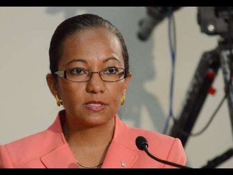 Permanent secretary in the Ministry of Labour and Social Security, Colette Roberts Risden.