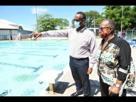 Kingston YMCA Chairman Allan Marsh and Administrator and General Secretary Sarah Newland Martin say the NGO has been maintaining its swimming infrastructure despite the financial hit from the coronavirus pandemic and is preparing for a phased reopening.