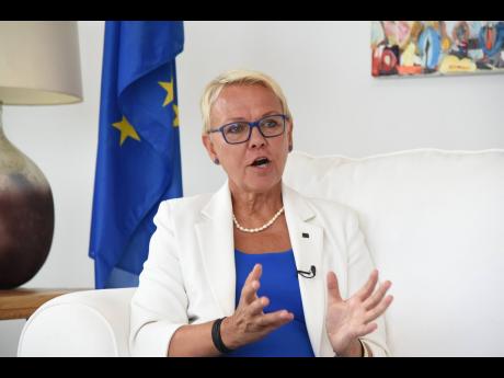 Ambassador Malgorzata Wasilewska, outgoing head of the EU Delegation to Jamaica.
