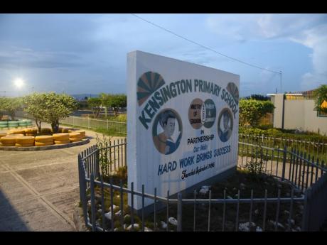 Kensington Primary in Portmore - ground zero for a stand-off over hair and school rules between 2018 and 2020.