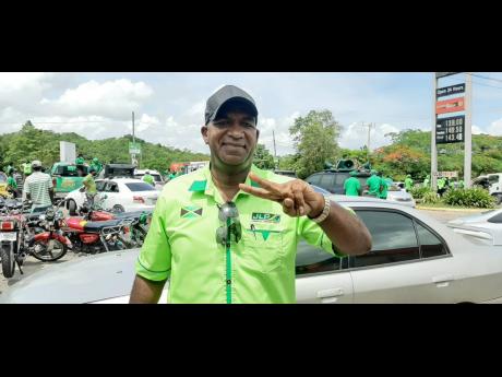 Delroy Slowley, JLP candidate for St Elizabeth South East. 