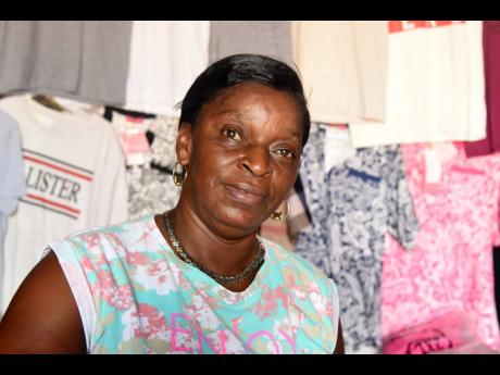 Desreene is a vendor in downtown Kingston.
