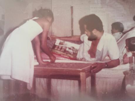 Contributed Photos
Imani Duncan-Price and dad D.K. Duncan doing a puzzle in the mid-1980s