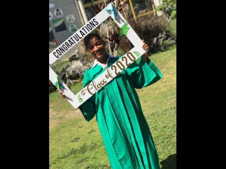 Otisa Wilmoth, former head girl of Green Pond High School in St James, has topped her graduating class with a stellar CSEC performance.