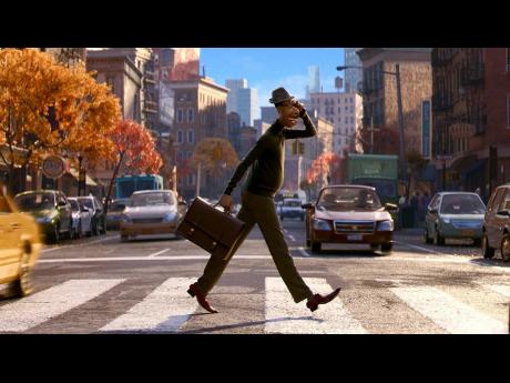 A scene from the animated film, ‘Soul’, starring the voice of Jamie Foxx.