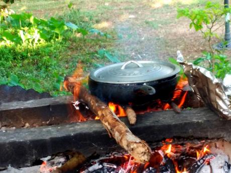 Cooking – country style.						     