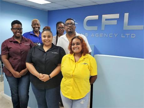 Kingston Team
Back row (from left): Consolidated Freight Line Shipping Jamaica’s General Manager Stacia Nosworthy Cunningham, accounts clerk Latoya Lue, Financial Controller Andrew Payne. Front row (from left): customer service representative Ronique Sha