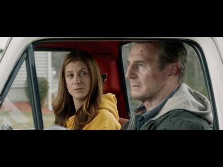 Liam Neeson and Kate Walsh star in ‘Honest Thief’.