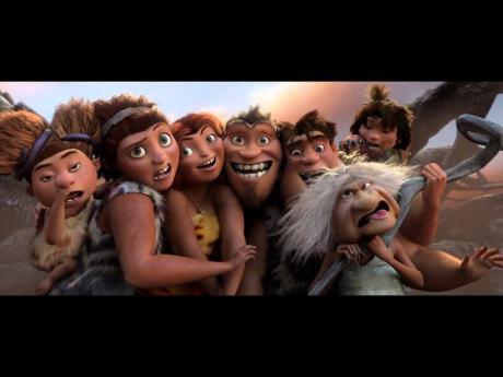 A scene from ‘The Croods’.