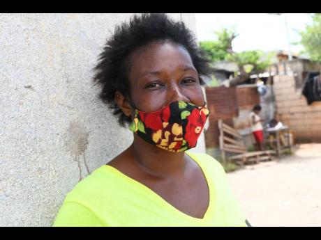Kaysha Lindo, 36-year-old resident of Trench Town, says that since losing her job, she has been finding it hard to support her seven children.