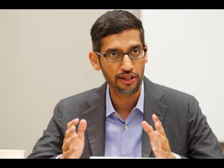 Google CEO Sundar Pichai.