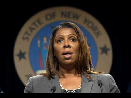 New York Attorney General Letitia James. 