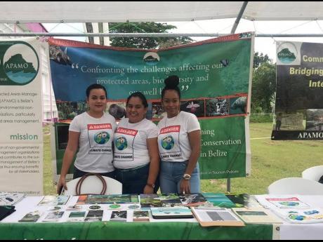 Belize CSO , APAMO, promoting climate change awareness.