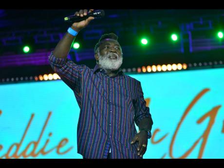 Freddie McGregor was emotional as 
he remembered 
the man he called his ‘brother’.