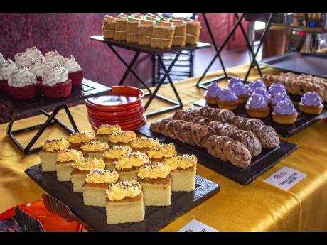 A decadent spread of sweet offerings available at Bubble and Spice’s Sunday Brunch.